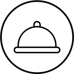 Vector Design Platter Icon Style