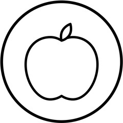 Vector Design Apple Icon Style