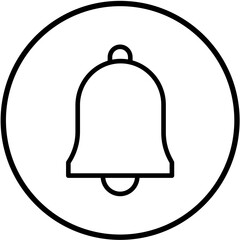 Vector Design Ring Bell Icon Style