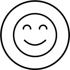 Fototapeta premium Vector Design Smile Icon Style