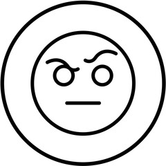 Vector Design Suspicious Icon Style