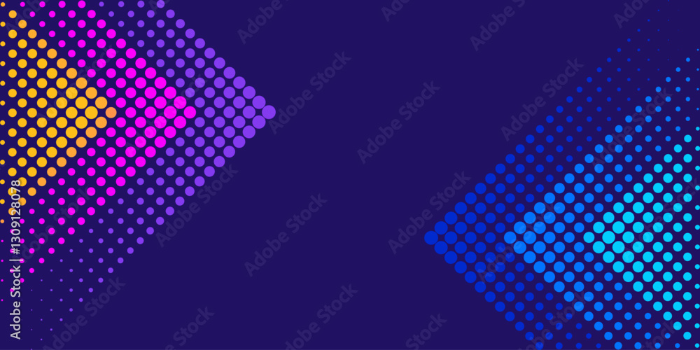 Fototapete background vector design with halftone effect. abstract structured dots combination.