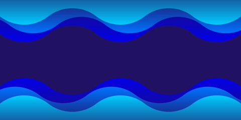 Decorative abstract shape background vector design.