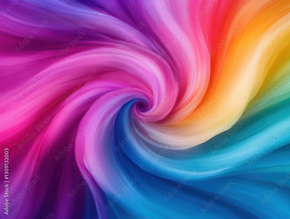 Poster Vibrant Colorful Swirl Background with Dynamic Patterns Creating a Sense of Motion and Energy Perfect for Artistic and Creative Projects and Designs