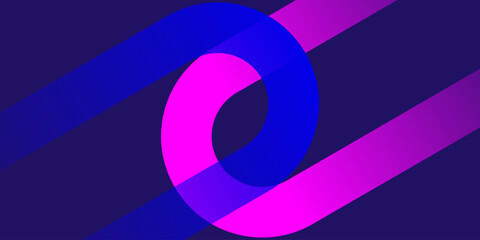 Decorative abstract shape background vector design.