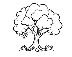 Cartoon Tree Illustration (3)