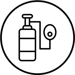 Vector Design Oxygen Tank Icon Style