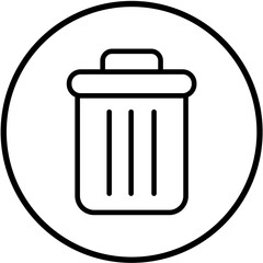 Vector Design Delete Icon Style