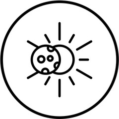Vector Design Eclipse Icon Style