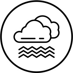 Vector Design Foggy Icon Style