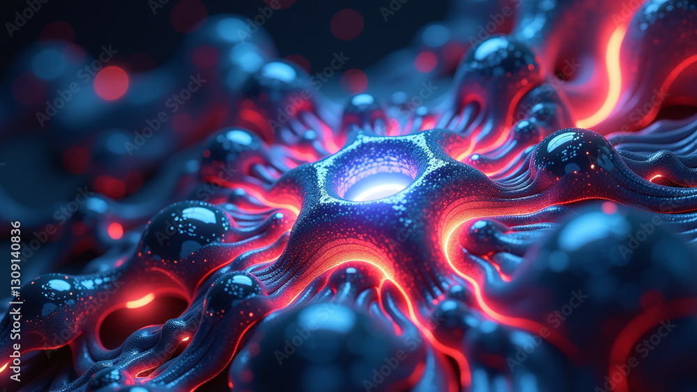 Aufkleber seamless motion graphics loops combine futuristic visuals fractal animation visually striking