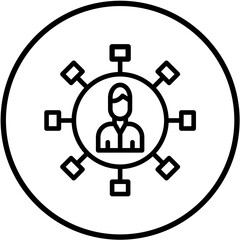 Vector Design Affiliate Marketing Icon Style