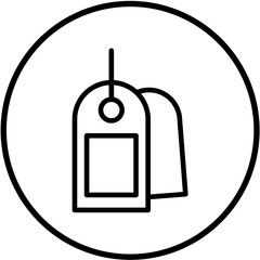 Vector Design Label Icon Style