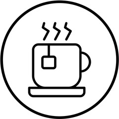 Vector Design Hot Tea Icon Style