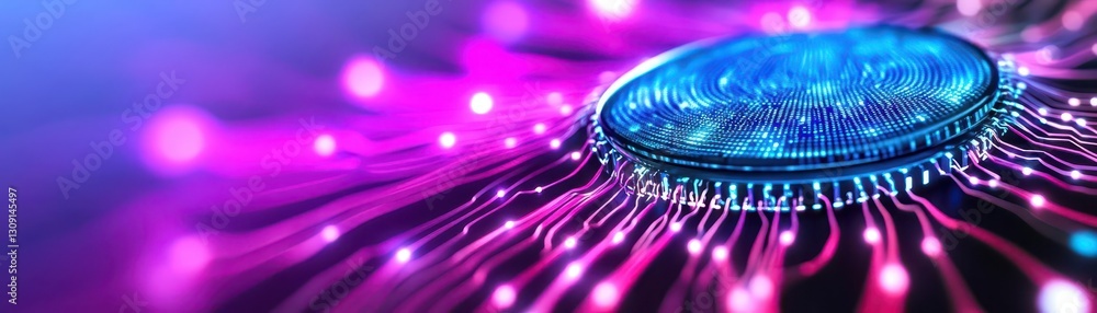Poster a dynamic data visualization concept portrayed with vibrant colors and intricate details