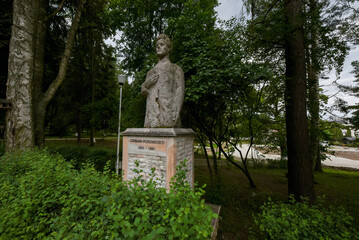 Fototapeta premium statue of jesus