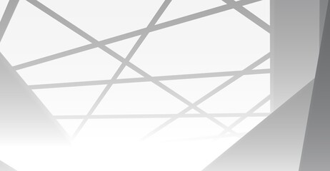 Futuristic Architectural Abstract – Geometric Structures and Modern Urban Design