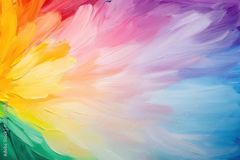 Aufkleber Abstract background with a colorful explosion of color
