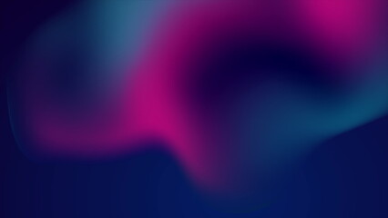Abstract blue and purple liquid wavy shapes futuristic background
