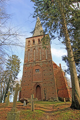 Vilmnitz: Maria-Magdalena-Kirche (1249, Rügen, Mecklenburg-Vorpommern)
