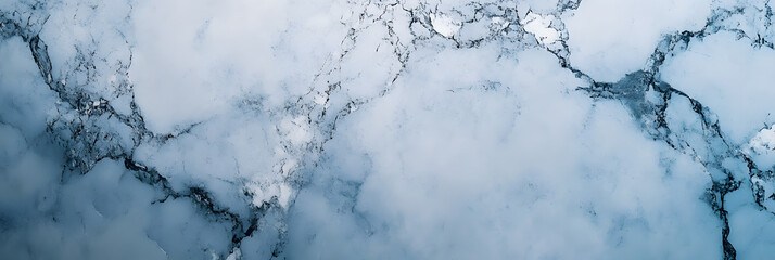 Fototapeta premium High-resolution image of a white marble surface, showcasing a luxurious texture wide banner