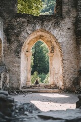Obraz premium Tranquil Ancient Ruins