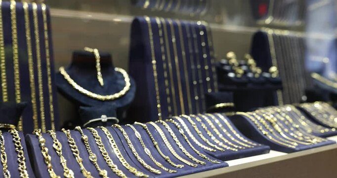 A stunning array of jewelry pieces showcasing necklaces, bracelets, and earrings in a stylish setting.