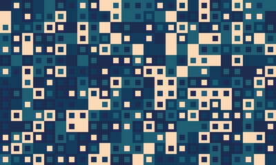 Colorful geometric grid pattern with minimal structure. Ideal for posters, creative materials, or textured backgrounds with a trendy, elegant touch.