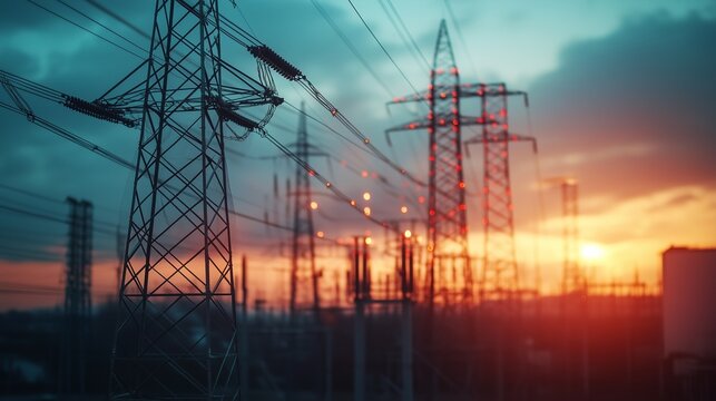 An industrial pipe with blurred background. Energy is the most important factor in determining the health of person. A flow of water in a pond. A factory pipe set against lifestyle a fuzzy backdrop.