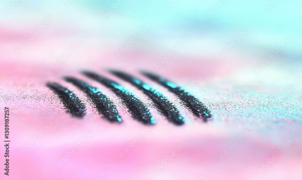 Poster exploring vibrant abstract textures and colors for dynamic graphic design inspirations