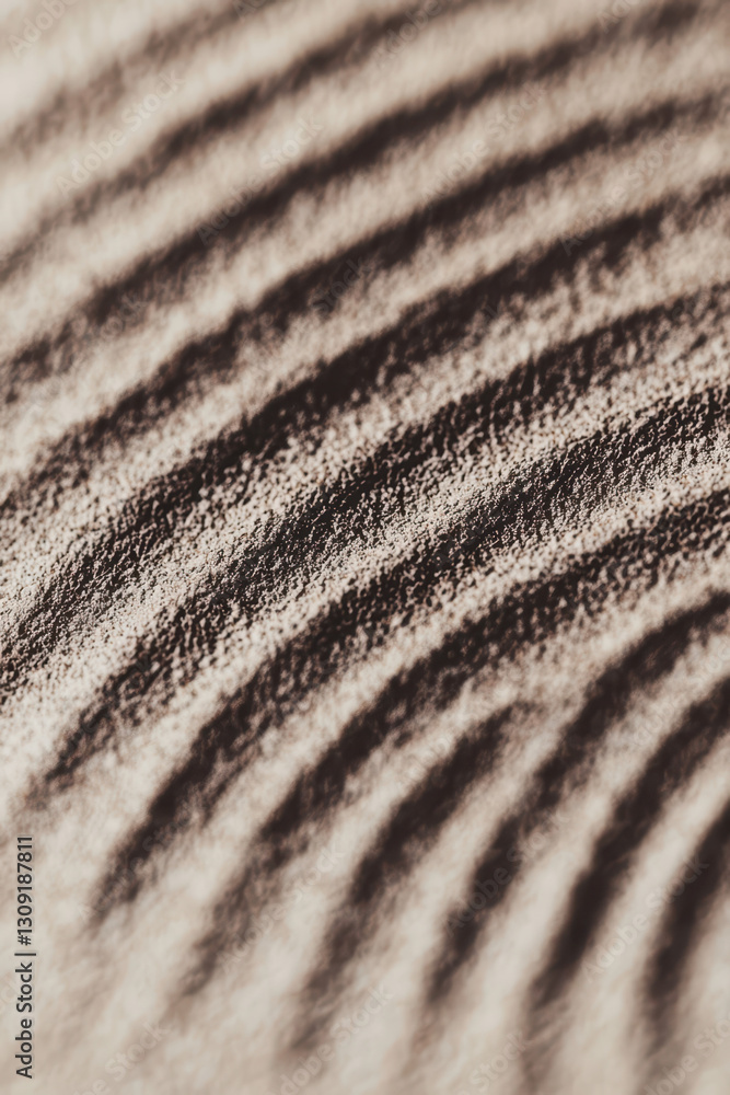 Poster captivating patterns of shadows and waves: an artistic exploration of textures and details in scient