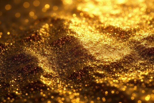 Shimmering gold metallic texture, chrome-like sheen , shiny gold, chrome