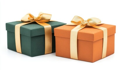 Obraz premium Elegant Gift Boxes Display