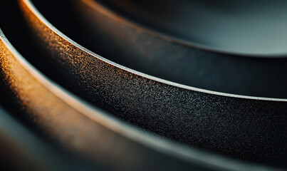 Exploring the Intricate Beauty of Metallic Surfaces: A Close-Up on Modern Technology and Design