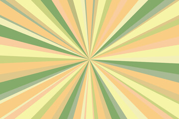 Obraz premium Pop art radial colorful comics book magazine cover. Striped color digital background. Cartoon funny retro pattern strip mock up. Vector halftone illustration. Sunburst, starburst shape.