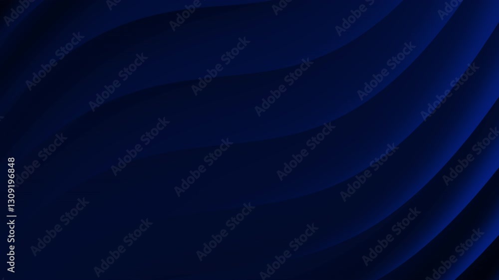 Poster deep blue gradient with smooth motion texture creating an abstract background for modern design proj