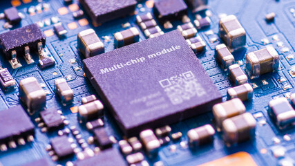 Multi-chip module Combines multiple ICs into a single package for compact designs.