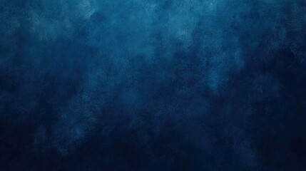 An Exploration of Depth and Texture: A Study in Abstract Blue Tones with Dynamic Brushstroke Detailing