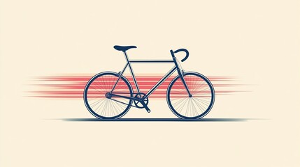 Fototapeta premium Cycling Enthusiast Logo