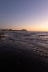 Obraz premium Beautiful morning view at Merewether Beach, Newcastle, Australia.