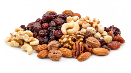 nuts and dried fruits