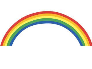 Isolated Rainbow Colorful