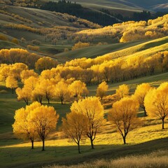 Fototapeta premium autumn in the mountains