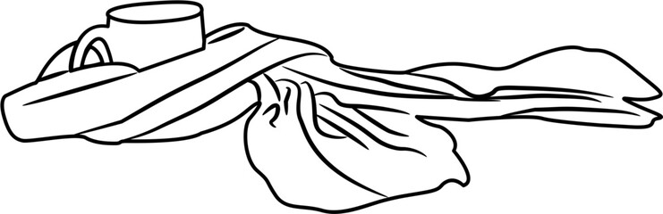 Cozy home coloring page
