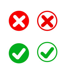 yes and no buttons