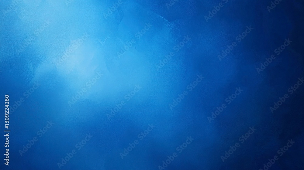 Poster a plain blue background with slight texture and soft gradients, subtle shading creating a sense of d