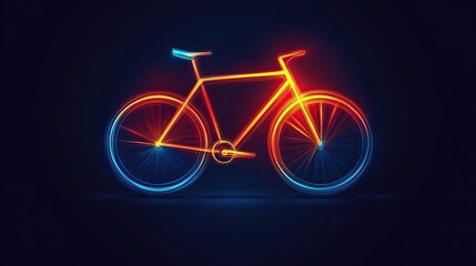 Fototapeta premium Cycling Enthusiast Logo