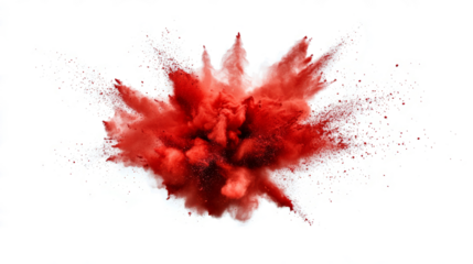 red powder explosion 