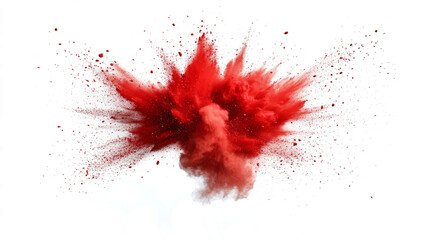 red powder explosion 