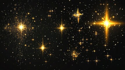 Fototapeta premium abstract background with stars